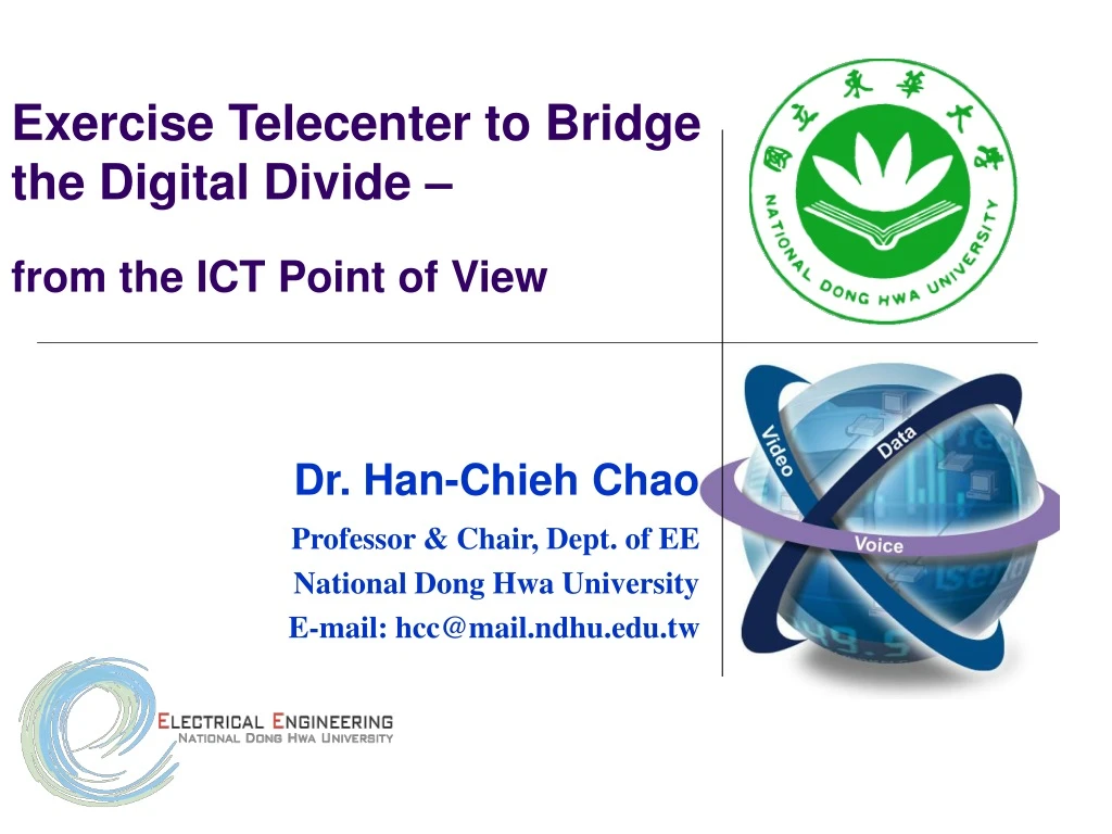 exercise telecenter to bridge the digital divide from the ict point of view