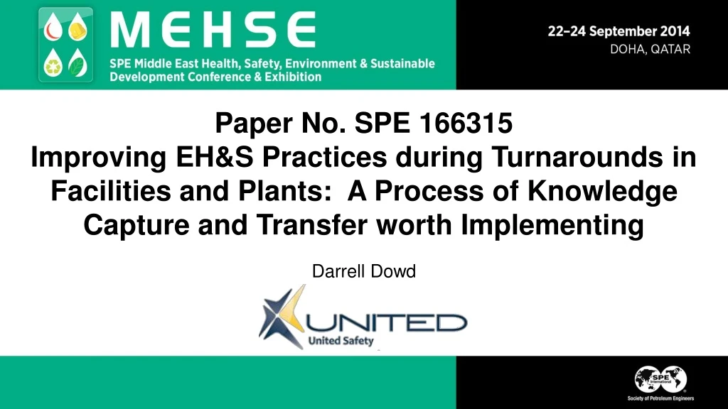 paper no spe 166315 improving eh s practices