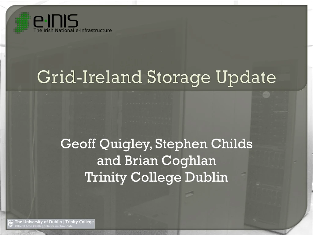 grid ireland storage update