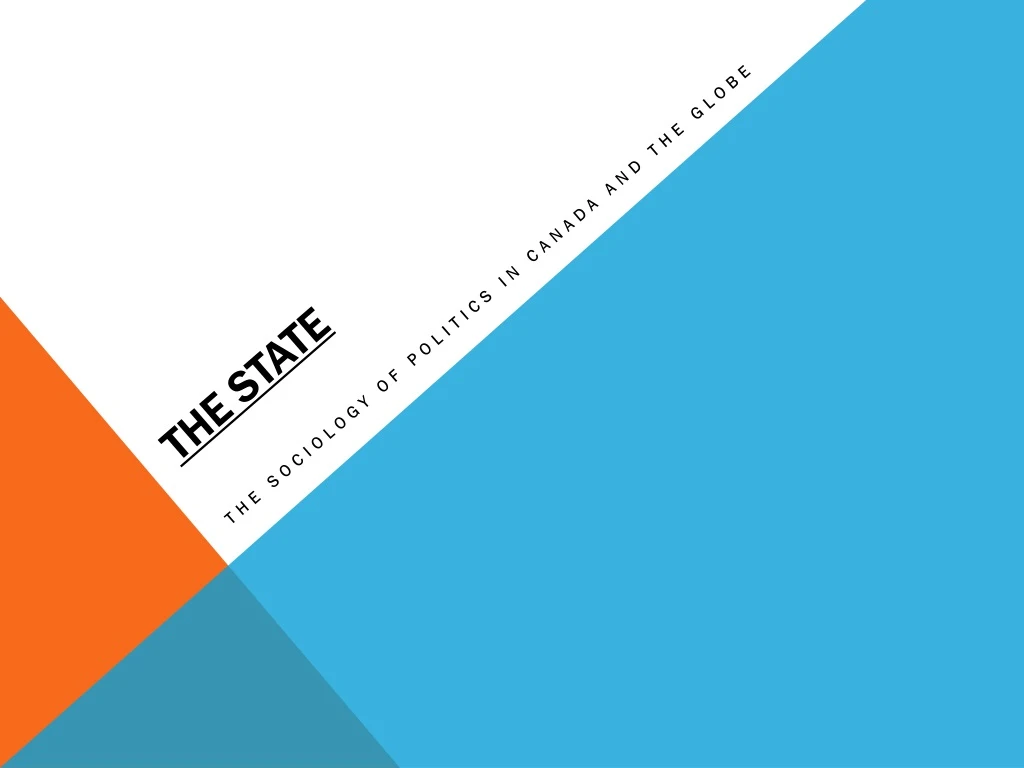 the state