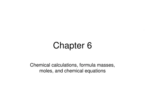 Chapter 6