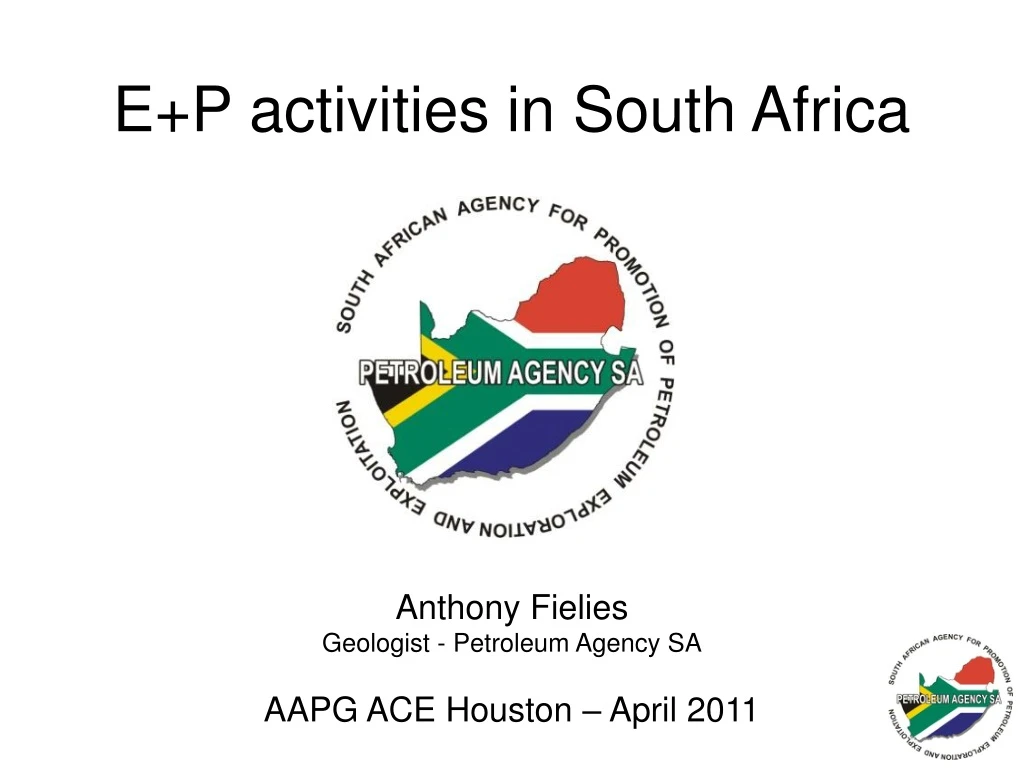 e p activities in south africa