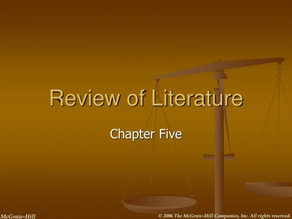 Review of Literature