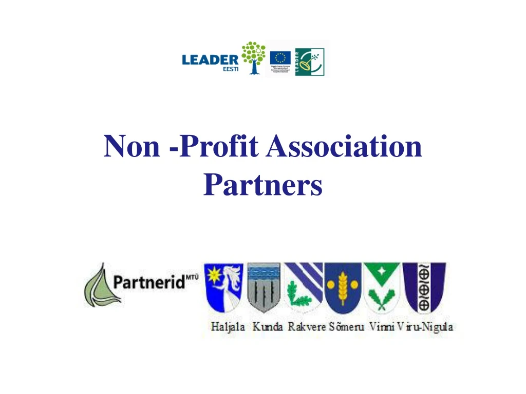 non profit association partners