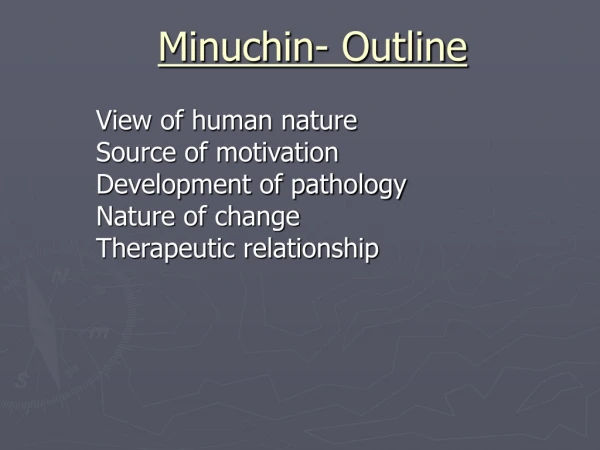 Minuchin- Outline