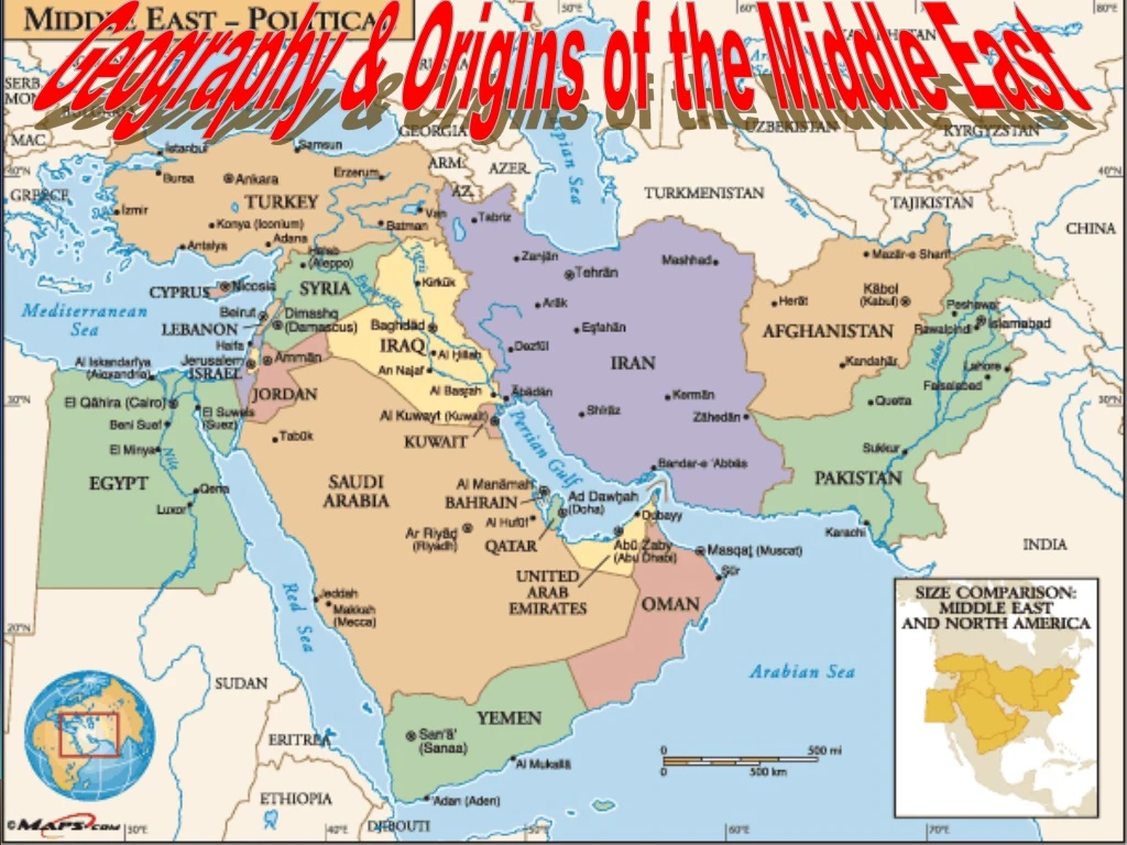 geography origins of the middle east