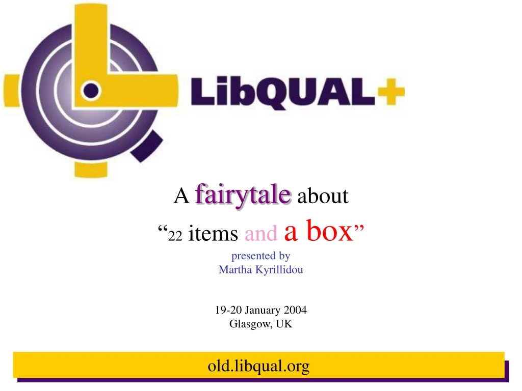 a fairytale about 22 items and a box presented by martha kyrillidou