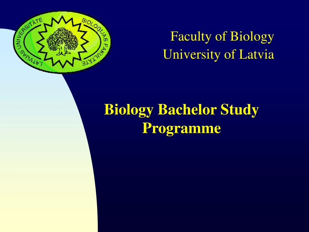 faculty of biology