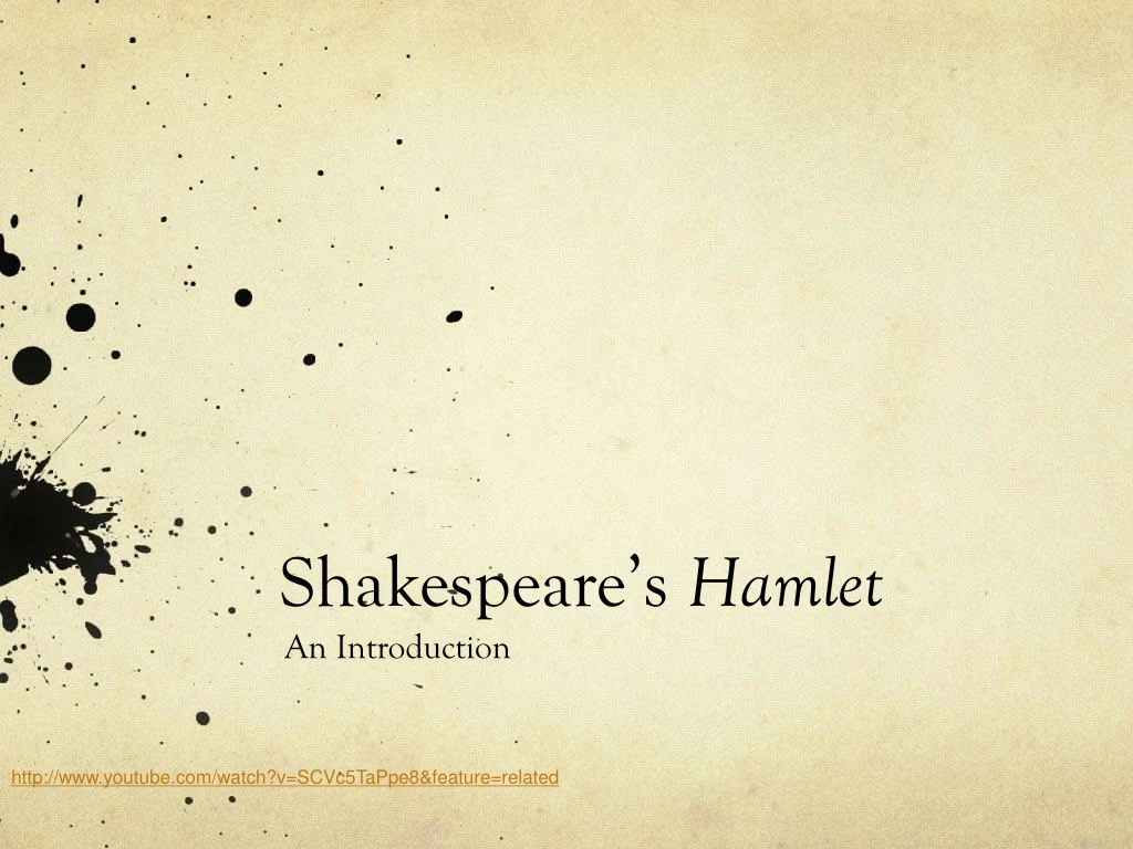 shakespeare s hamlet