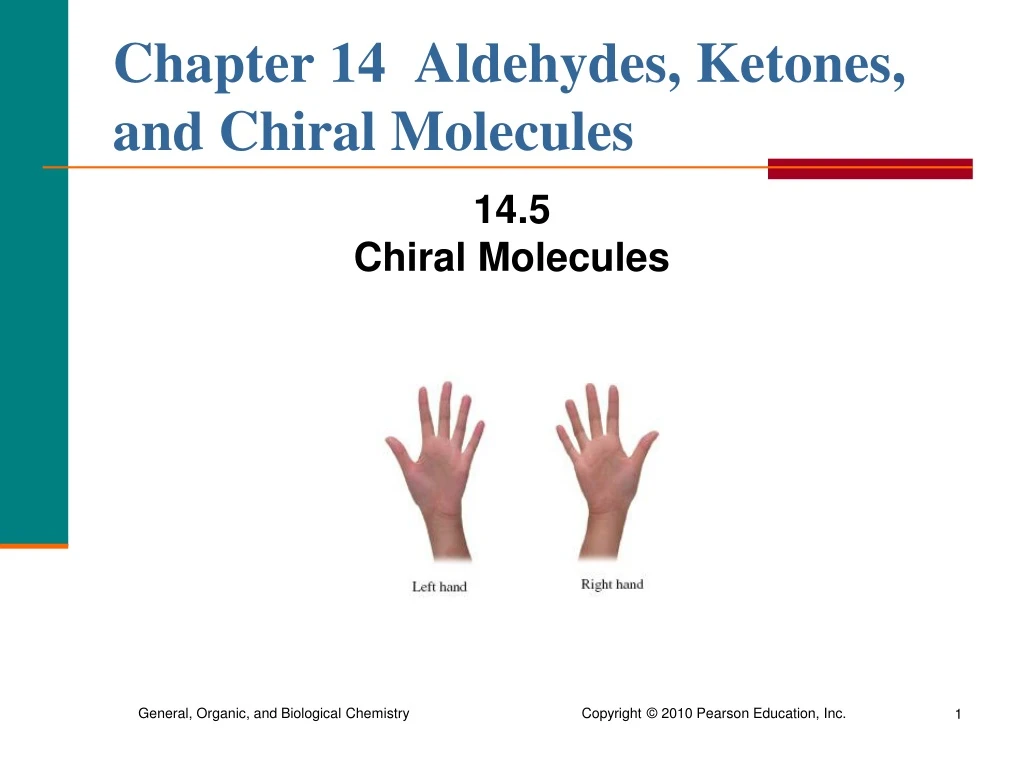 chapter 14 aldehydes ketones and chiral molecules