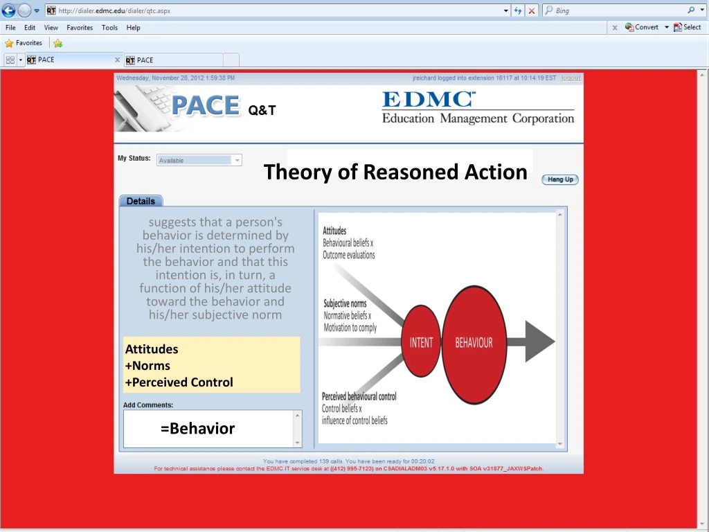 theory of reasoned action