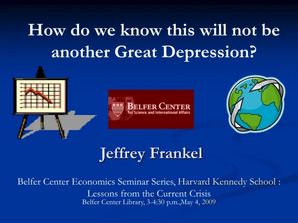 Belfer Center Economics Seminar Series,  Harvard Kennedy School  :