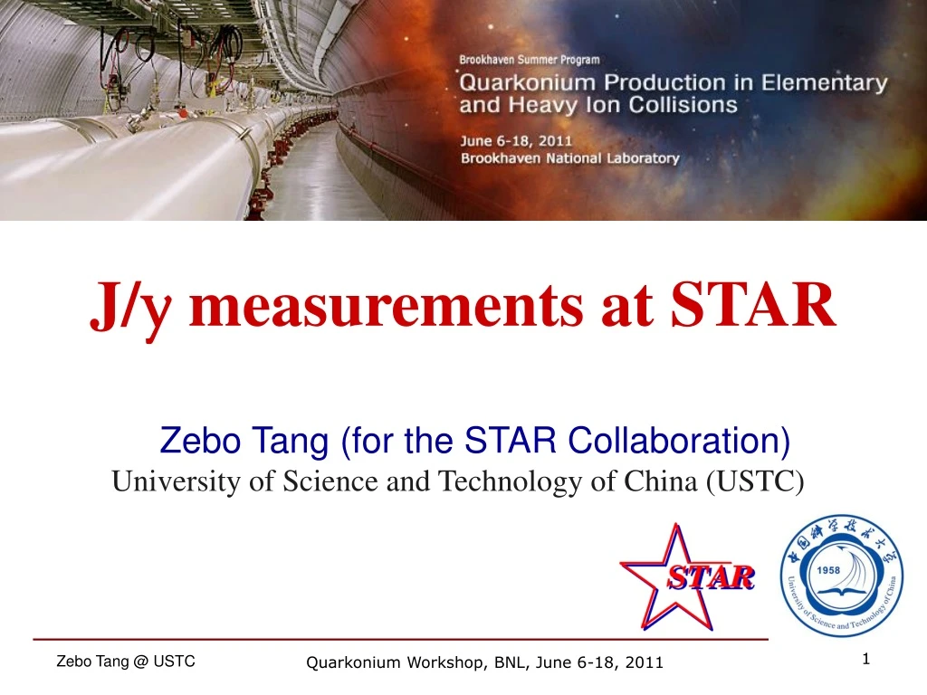 j y measurements at star