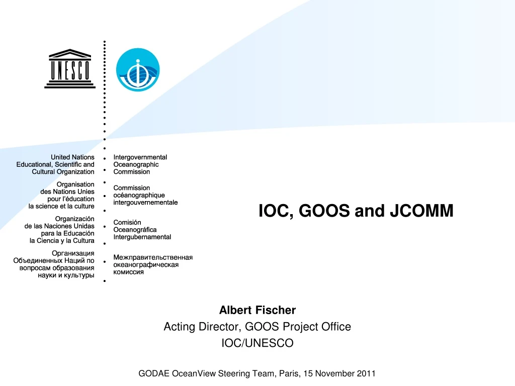 ioc goos and jcomm