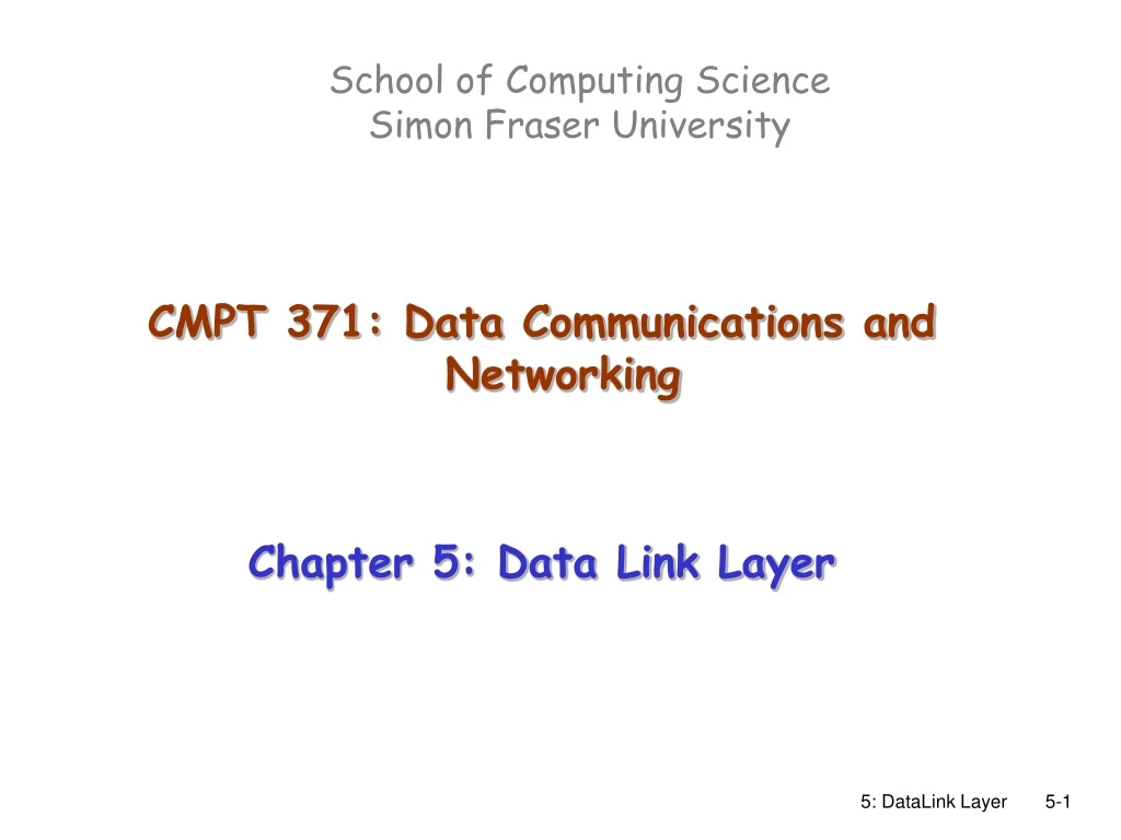 school of computing science simon fraser university