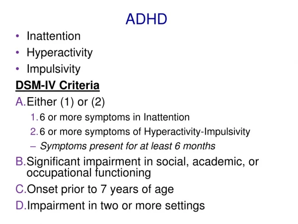 ADHD