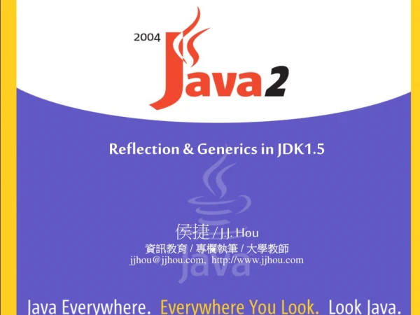 Reflection &amp; Generics in JDK1.5