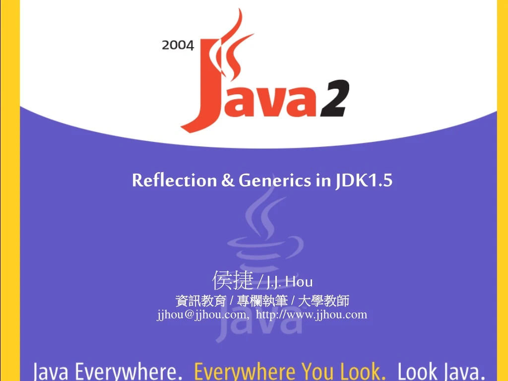 reflection generics in jdk1 5