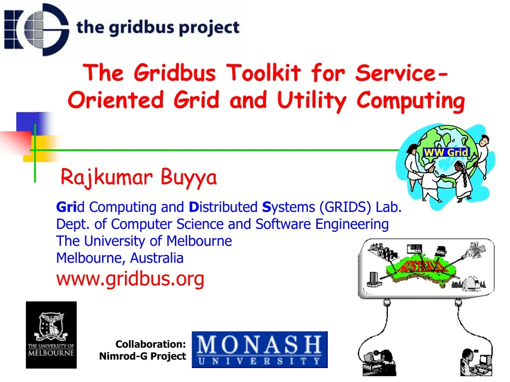 the gridbus toolkit for service oriented grid and utility computing