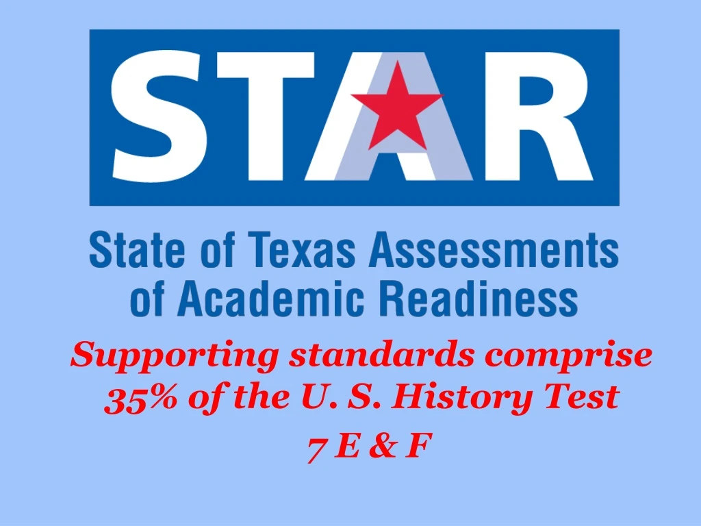 supporting standards comprise