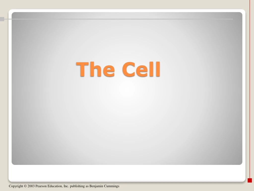 the cell