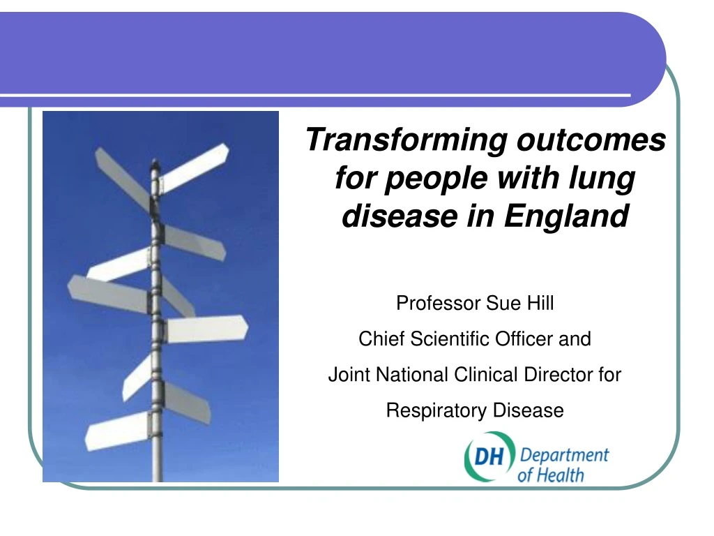 transforming outcomes for people with lung