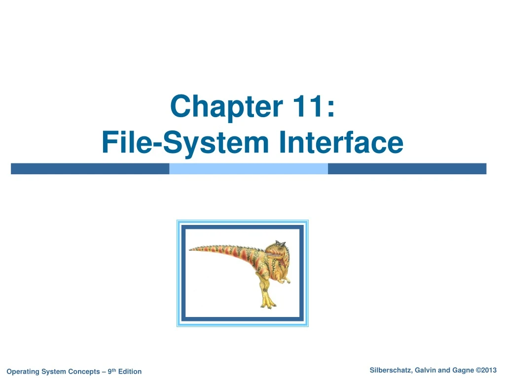 chapter 11 file system interface