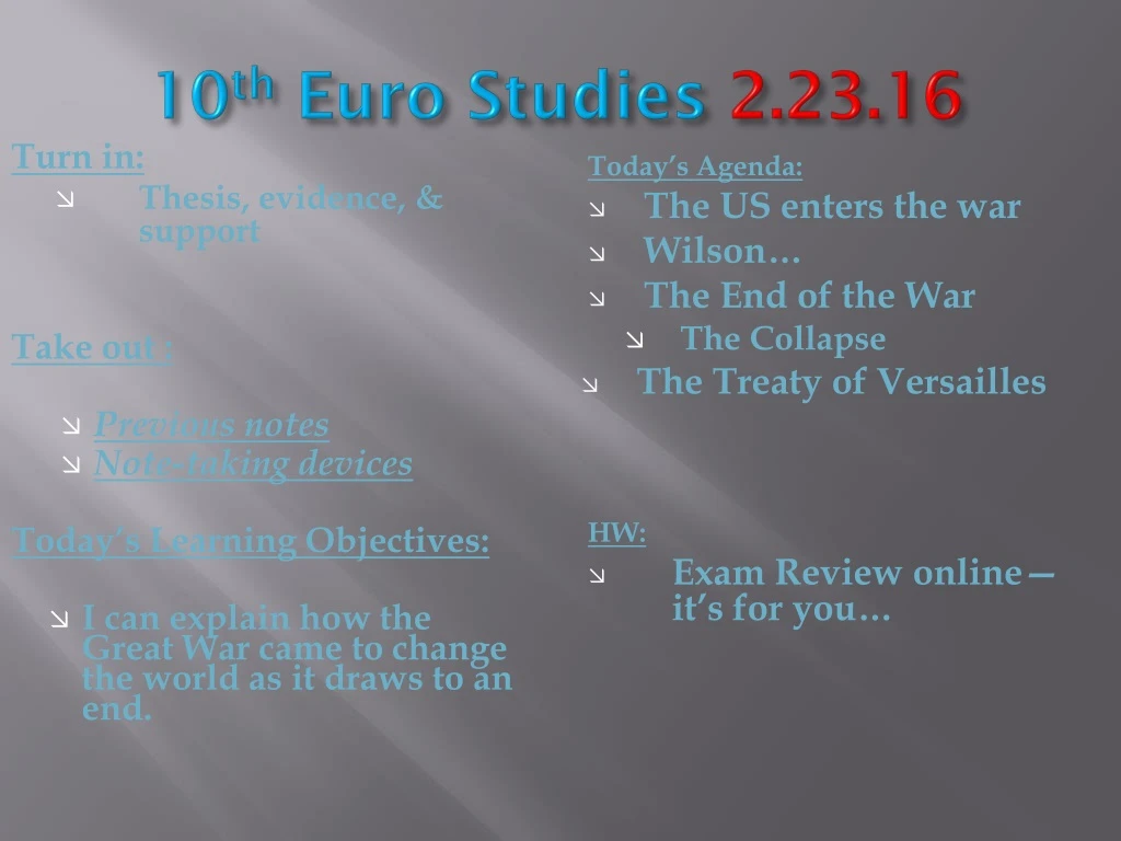 10 th euro studies 2 23 16