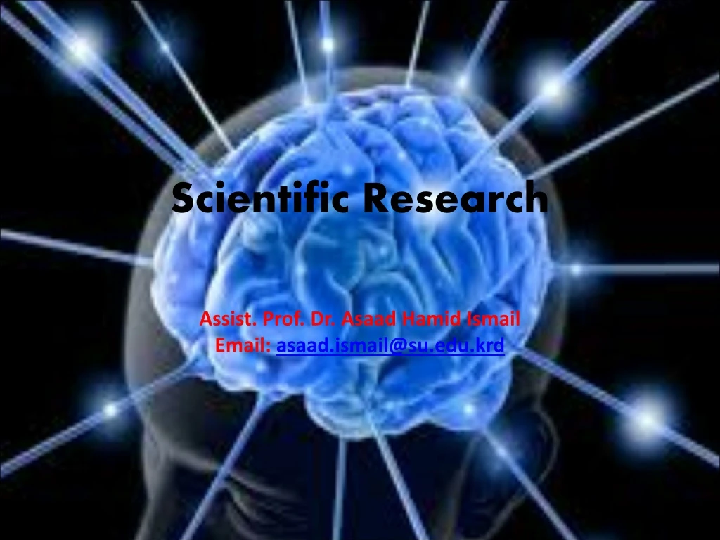 scientific research