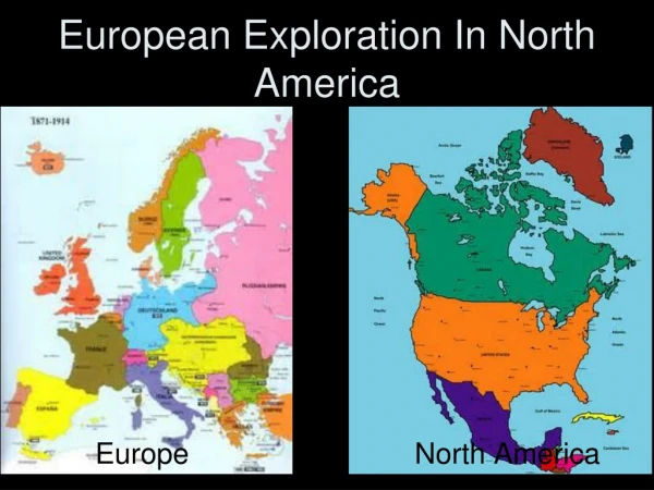 European Exploration In North America