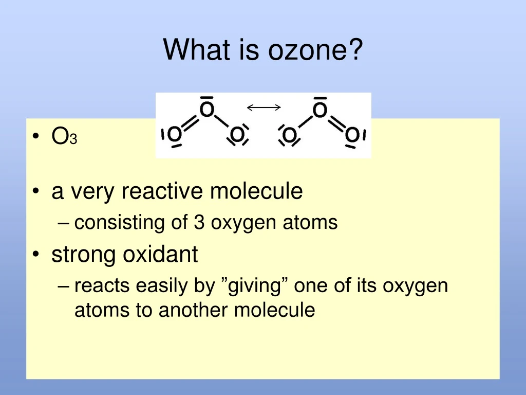 what is ozone