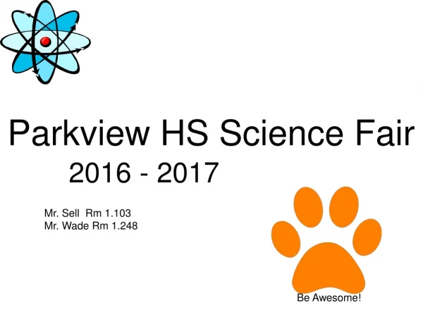 Parkview HS Science Fair