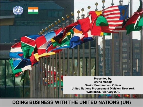 DOING BUSINESS WITH THE UNITED NATIONS (UN)