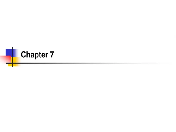 Chapter 7