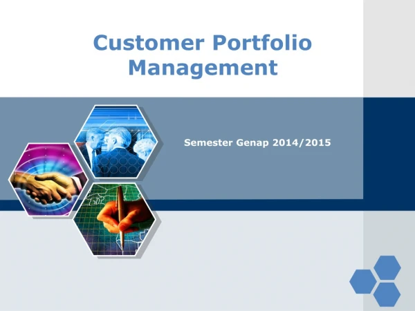 Customer Portfolio Management