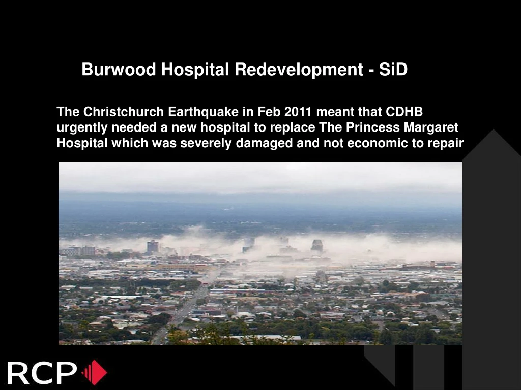 burwood hospital redevelopment sid