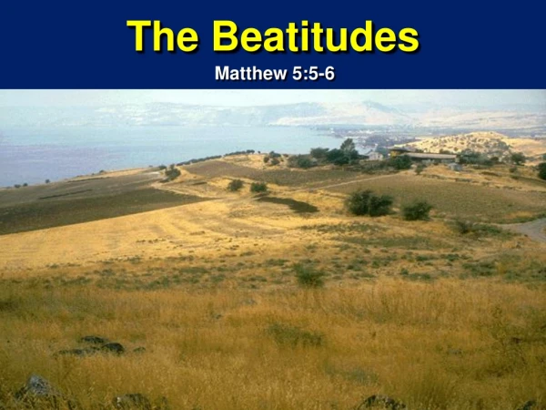 The Beatitudes