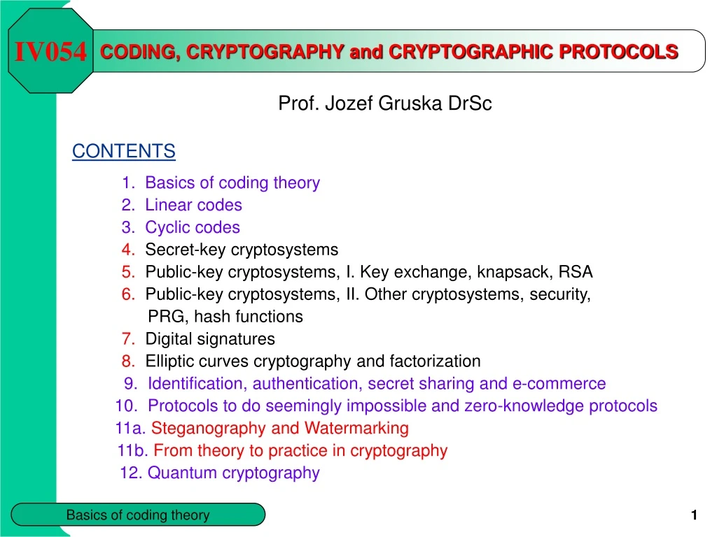 coding cryptography and cryptographic protocols