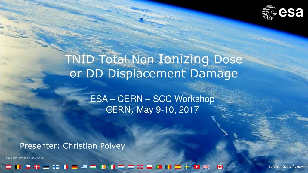 tnid total non ionizing dose or dd displacement damage