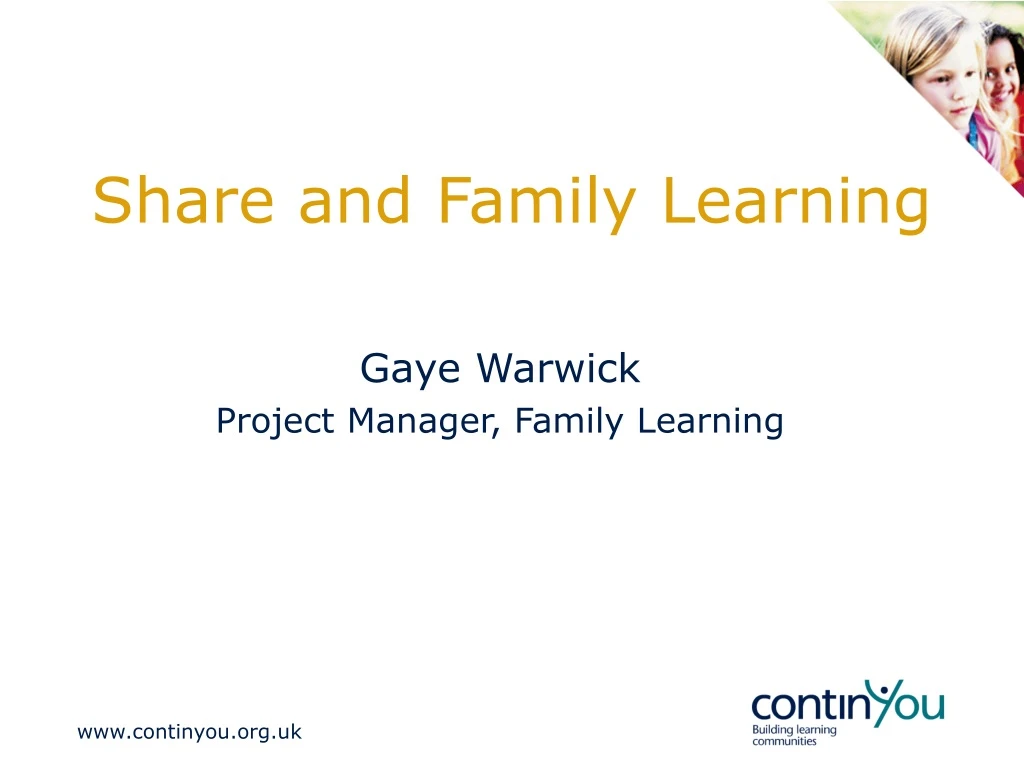 share and family learning