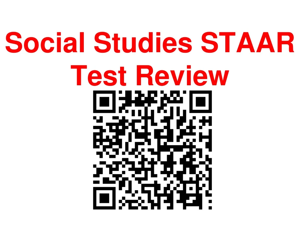 social studies staar test review
