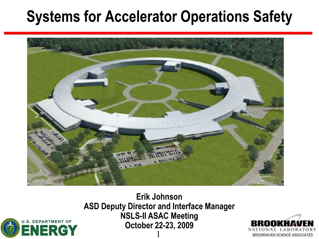 systems for accelerator operations safety