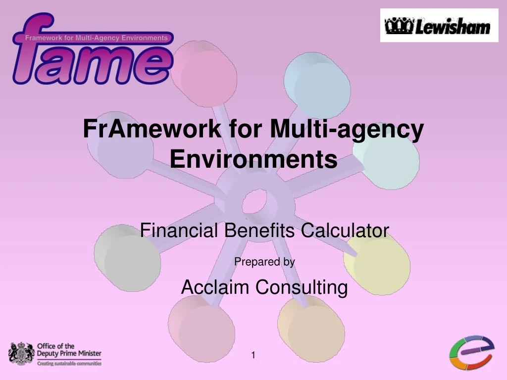 framework for multi agency environments