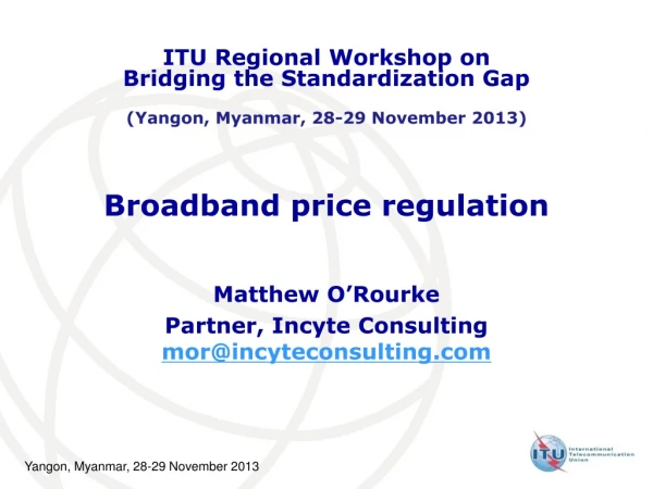 Broadband price regulation