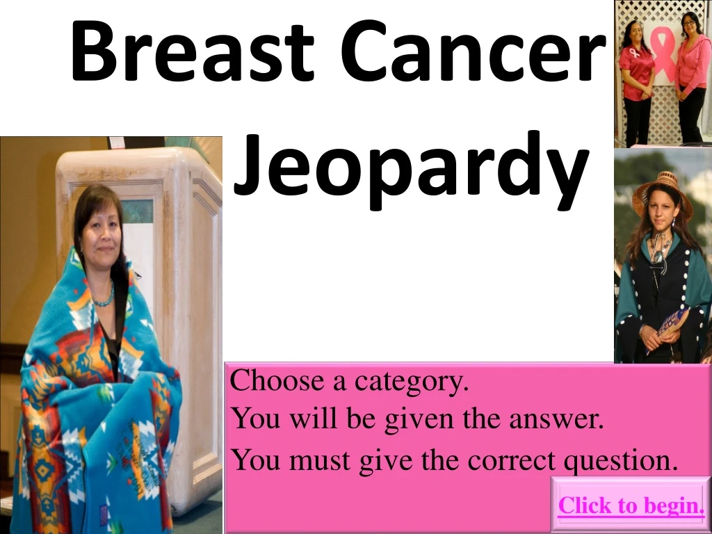 breast cancer jeopardy