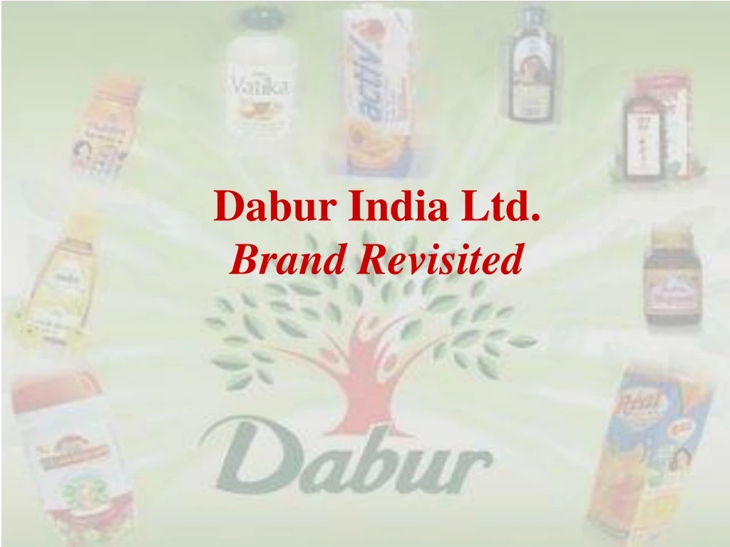 dabur india ltd brand revisited