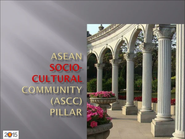 ASEAN  Socio-Cultural  Community (ASCC )  Pillar