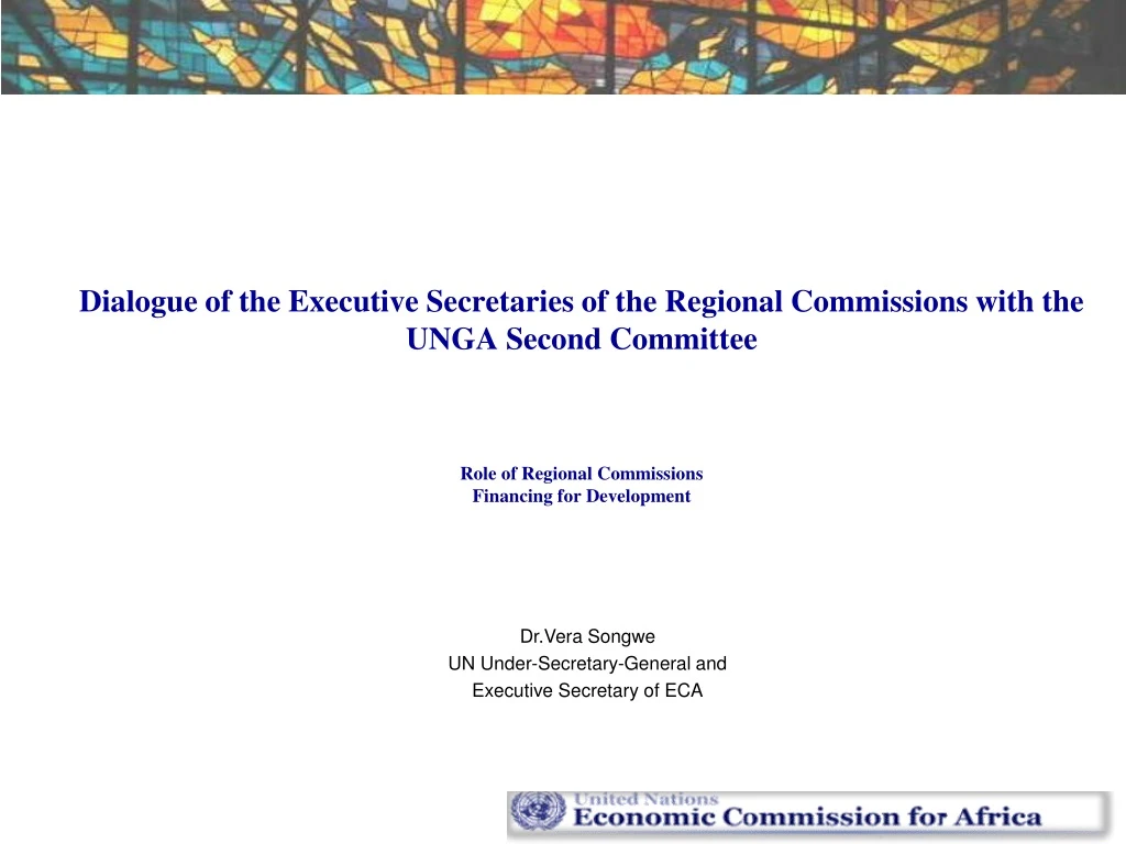 dialogue of the executive secretaries