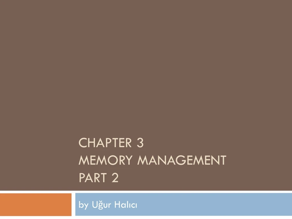 chapter 3 memory management part 2