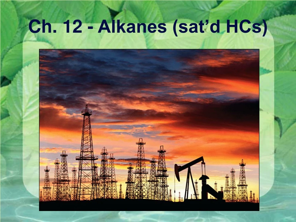 ch 12 alkanes sat d hcs